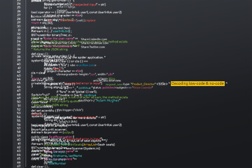 Low Code No Code Small