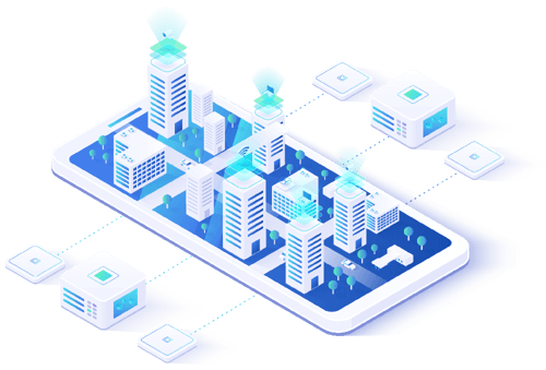 Smart City concept diagram 