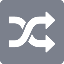 Crossover arrows icon